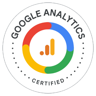 Google Analytics 4 Certified Badge